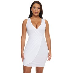 Draped Bodycon Dress