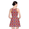 Multicolored Abstract Print Reversible Skater Dress View2