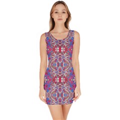 Colorful Ornate Decorative Pattern Bodycon Dress by dflcprintsclothing