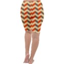 Modern Retro Chevron Patchwork Pattern  Cropped Leggings  View4