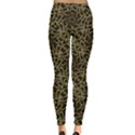 Celtic Golden Arabesque Print Leggings  View2