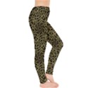 Celtic Golden Arabesque Print Leggings  View4