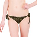 Celtic Golden Arabesque Print Bikini Bottom View1