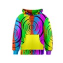 Rainbow Test Pattern Kid s Pullover Hoodie View1
