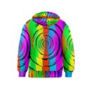 Rainbow Test Pattern Kid s Pullover Hoodie View2