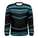 Dark Abstract Print Men s Long Sleeve T-shirt View1