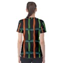Orange green wires Women s Sport Mesh Tee View2