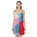 Colorful pastel shapes Satin Night Slip View1