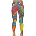 Colorful miscellaneous shapes Yoga Leggings View1