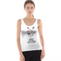 Dirty Cheetah White Tank Top View1