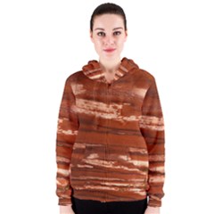 Red Earth Natural Women s Zipper Hoodie by UniqueCre8ion