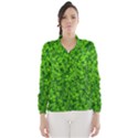 Shamrock Clovers Green Irish St  Patrick Ireland Good Luck Symbol 8000 Sv Wind Breaker (Women) View1