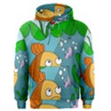 Fish and worm Men s Pullover Hoodie View1