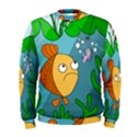 Fish and worm Men s Sweatshirt View1
