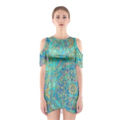 Celtic Shoulder Cutout One Piece by Brittlevirginclothing