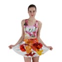 Autumn Leaves Leaf Transparent Mini Skirt View1