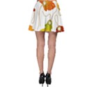 Vector Beautiful Maple Leaf Skater Skirt View2