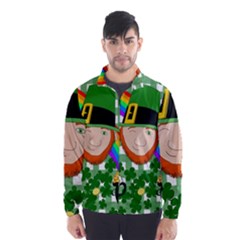 Lucky Irish Wind Breaker (men) by Valentinaart