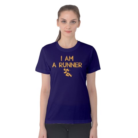 I Am A Runner - Women s Cotton Tee by FunnySaying