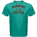 Running is like coffee - Men s Cotton Tee View1