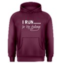 I run for the challenge - Men s Pullover Hoodie View1