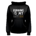 Running is my happy hour - Women s Pullover Hoodie View1