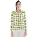 St Patrick S Day Background Symbols Wind Breaker (Women) View1