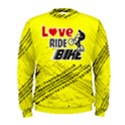 Love ride Bike Fitness  Men s Sweatshirt View1