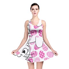 Easter Bunny  Reversible Skater Dress by Valentinaart
