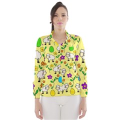 Easter Lamb Wind Breaker (women) by Valentinaart