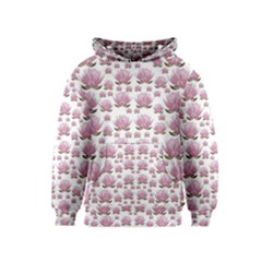 Lotus Kids  Pullover Hoodie by ValentinaDesign