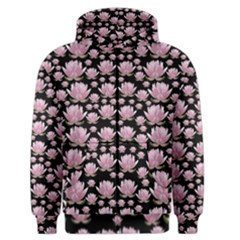 Lotus Men s Zipper Hoodie by ValentinaDesign