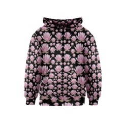 Lotus Kids  Zipper Hoodie by ValentinaDesign