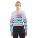 Namaste - Lotus Cropped Sweatshirt View2