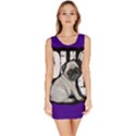 Pug Sleeveless Bodycon Dress View1