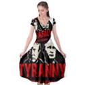 Make tyranny great again Cap Sleeve Wrap Front Dress View1