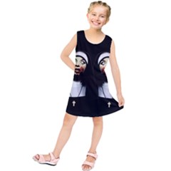 Horror Nuns Kids  Tunic Dress by Valentinaart