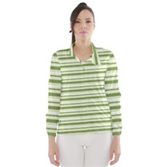 Spring Stripes Wind Breaker (women) by designworld65
