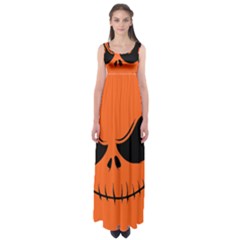 Halloween Empire Waist Maxi Dress by Valentinaart