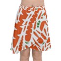 Carrots Fruit Vegetable Orange Chiffon Wrap View1