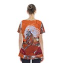 Steampunk, Wonderful Wild Steampunk Horse Skirt Hem Sports Top View2