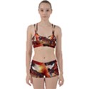 Awesome Creepy Running Horse With Skulls Women s Sports Set View1