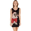 Pug Xmas Bodycon Dress View1