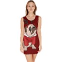 Pug Xmas Bodycon Dress View1