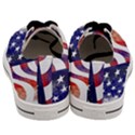Usa Flag America American Men s Low Top Canvas Sneakers View4