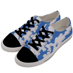 Cloud Lines Men s Low Top Canvas Sneakers by jumpercat