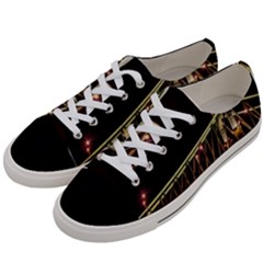 Budapest Hungary Liberty Bridge Women s Low Top Canvas Sneakers by BangZart
