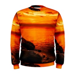 Alabama Sunset Dusk Boat Fishing Men s Sweatshirt by BangZart