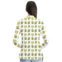 St Patrick S Day Background Symbols Drape Collar Cardigan View2