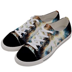 Universe Vampire Star Outer Space Women s Low Top Canvas Sneakers by BangZart